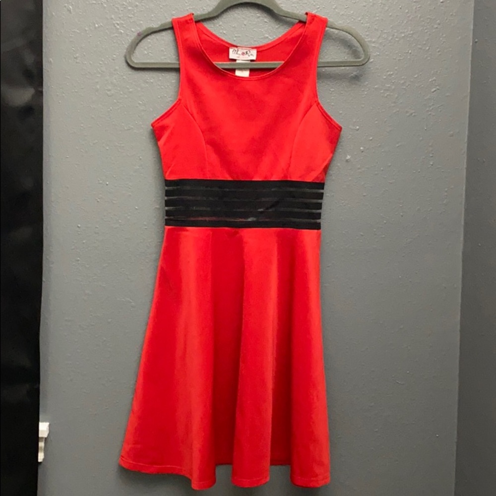 URBAN ROSE RED DRESS